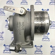 Клапан донный DN-100 (HDV-100QS) 4" (мех. упр, с квадратным фланцем, 4 отв.)