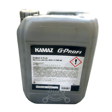 МАСЛО КАМАЗ  G-Prof трансмиссионное  Service Line  GL-4/GL-5 SAE 75W90 20 л.