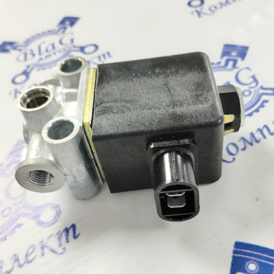 Клапан электромагнитный ЭПК КЭМ-10-02 квадратный черный (г. Йошкар-Ола)