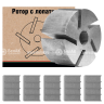 Ротор металлический с лопатками СТАНДАРТ "БелАК" (12090)
