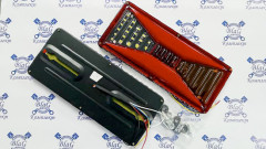 Фонарь задний LED 24 В для грузовиков, прицепов, фургонов (стоп, поворотный) (к-т- 2 шт.) / KR-5760