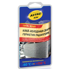 Клей- холодная сварка герметик радиатора ASTROhim, блистер 55 г., АС-9392