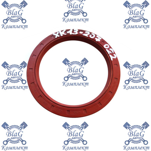 Сальник коленвала xk13-207 0022 fb100x125x12