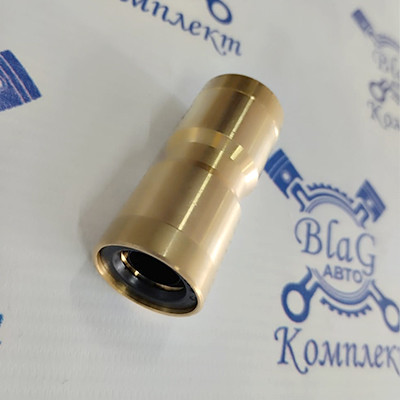 Фитинг прямой для трубок Ф16-Ф16 металл. (52-9580-160003)