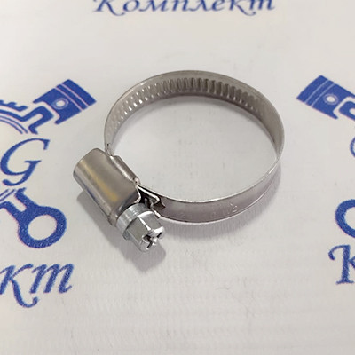 Хомут червячный (экофикс) 25-40мм/9 W2 "Technik"