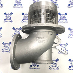 Клапан донный DN-100 (HDV-100) 4" (пневмо управление, с квадратным фланцем, 4 отв.)