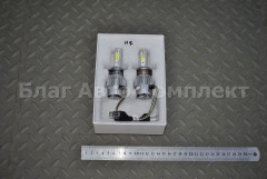 Лампа H4 светодиодная 60Вт. 6000К (к-т 2шт.)