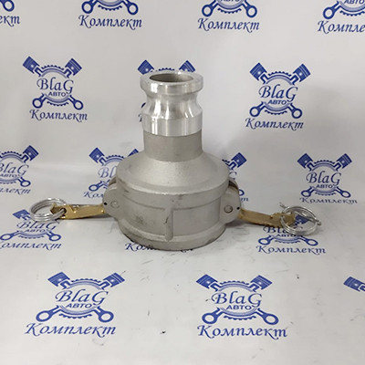 Камлок тип DA AL3015 (3"-1,5") (75мм-38мм) (розетка - ниппель) переходной