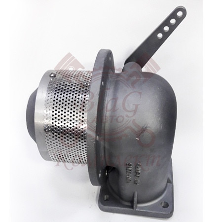 Клапан донный DN-100 (HDV-100NS) 4" (мех. упр, с квадратным фланцем, 4 отв.)