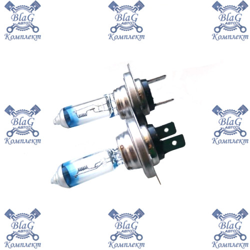 Лампа H7 24V 70W+90% Px26d Диалуч 24707PR MU (к-кт из 2 шт) / ЛЧ286PR-2MU