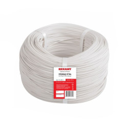 Провод ПГВА 1 х 1,50мм, БЕЛЫЙ REXANT (01-6531)