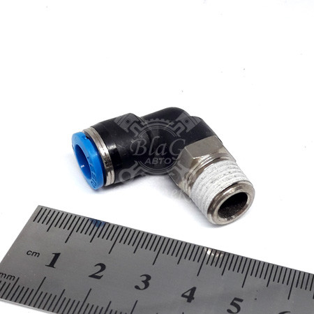 Фитинг угол 1/4"-Ф10