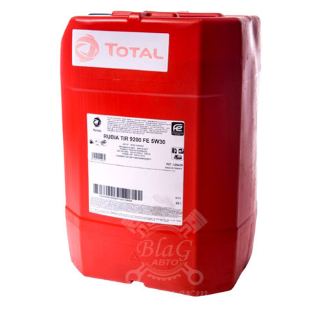 Масло моторное TOTAL Rubia TIR 9200 FE 5W-30, синт., 20л.