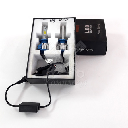 Лампа H7 светодиодная 30Вт. 6000К (к-т 2шт.)