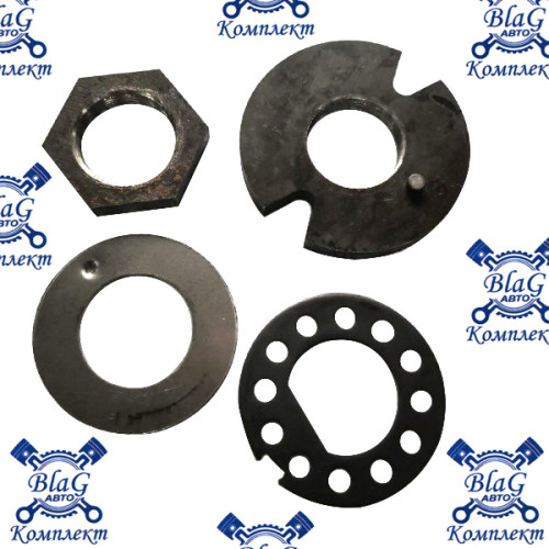 Р/к гаек передней ступицы из 4-х КАМАЗ / 53205-3103000
