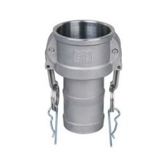 Камлок SS304 тип C-250 2*1/2" (65мм) (розетка с концом под рукав)