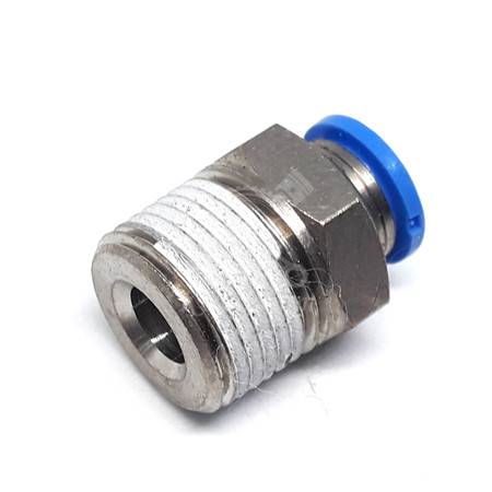 Фитинг металлический дюймовый 1/8" Ф4 (прямой)