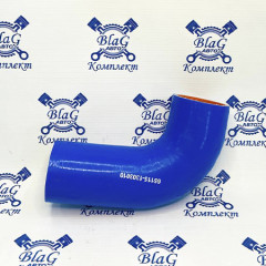 Рукав (патрубок) силиконовый верхний Ф60, L-260 мм / 65115-1303010 МАРК