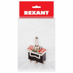 Тумблер 250V 15A (3c) ON-OFF-(ON) однополюсный REXANT (36-4151)