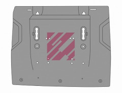 Крыло заднее часть передняя черный пластик ВОЛЬВО о.н.21094391 (М3140933) MARSHALL