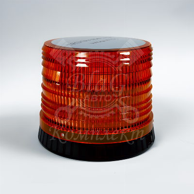 Маяк импульсный (72 св/диод., 1 чип) 6В (ор. на магните) (от 4-х батареек АА) GP-BL001 3528SMD