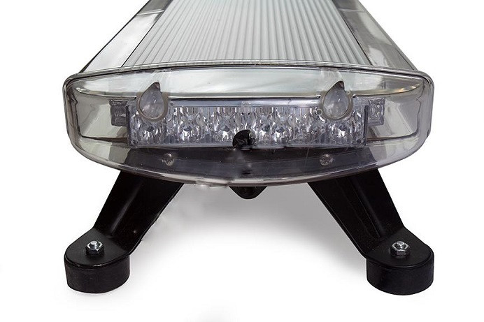 Маяк проблесковый светодиодный 24В (люстра, белый, большой) 1200мм (18621)