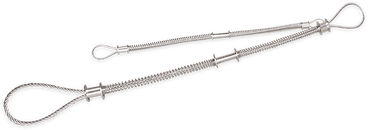 Трос страховочный для рукавов 3,0мм L=50см