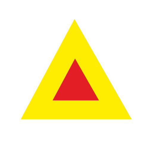 Наклейка Тихоходное Транспортное Средство