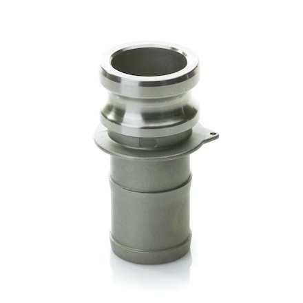 Камлок SS304 тип E-050 1/2" (13мм) (ниппель с концом под рукав)