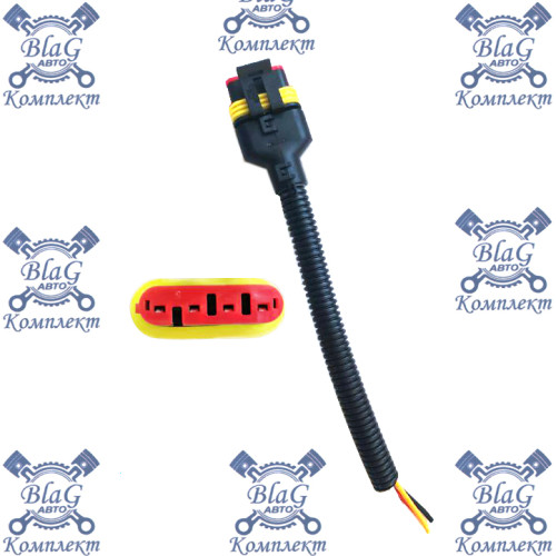 Провод с разъемом 4PIN (20см) ответная часть (ТАС-680040)