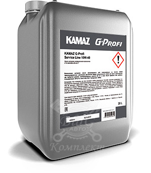 МАСЛО КАМАЗ G-Profi Service Line DE 10W-40, 20 л (Мерседес)