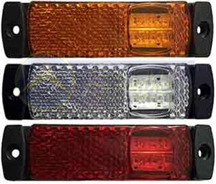 Фонарь маркерный 81-00 универсальный желтый (ТАС)