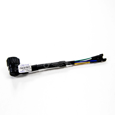 Провод с разъемом для фонарей (6-конт. 90гр.) с клемами (13801)