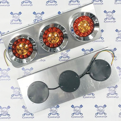 Фонарь задний LED 24В универсальный (50х20х3,5) / KR-5204