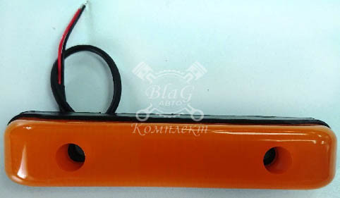 Фонарь маркерный 82-00-Н универсальный неоновый, 24В желтый (ТАС)