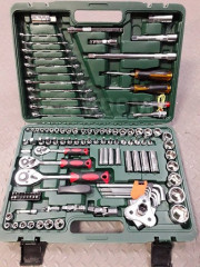 Набор ключей 121пр. SATAVIP (зел.)