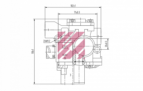 Клапан магнитный ABS о. н. 4721950160 (М7100280)