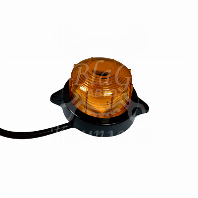 Маяк светодиодный (мигалка) на магните ТАС-М3А-LED (с ободком) 12-24В