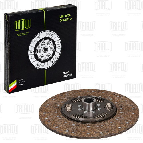 Диск сцеп. ведом. для а/м КамАЗ-ЕВРО (КПП-ZF-9S-109, 154, 161 MFZ-430) (FD 0705)