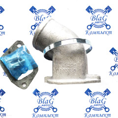 Патрубок водяного насоса Евро / ПАО КАМАЗ 6520-1303058