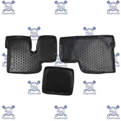 Коврики кабины (к-т из 3-х) полиуретан S9902/1 / 4612757211545