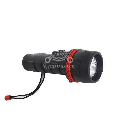 Фонарь светодиодный искробезопасный прорезиненный 3хLED, BL1 (2хR20)