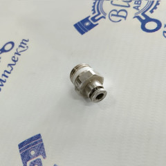 Фитинг металлический прямой 1/8"-Ф8 длин. с упл. кольцом