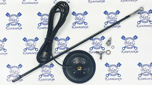 Антена для рации автомобильная магнитная / CB82 MAG-Sirio