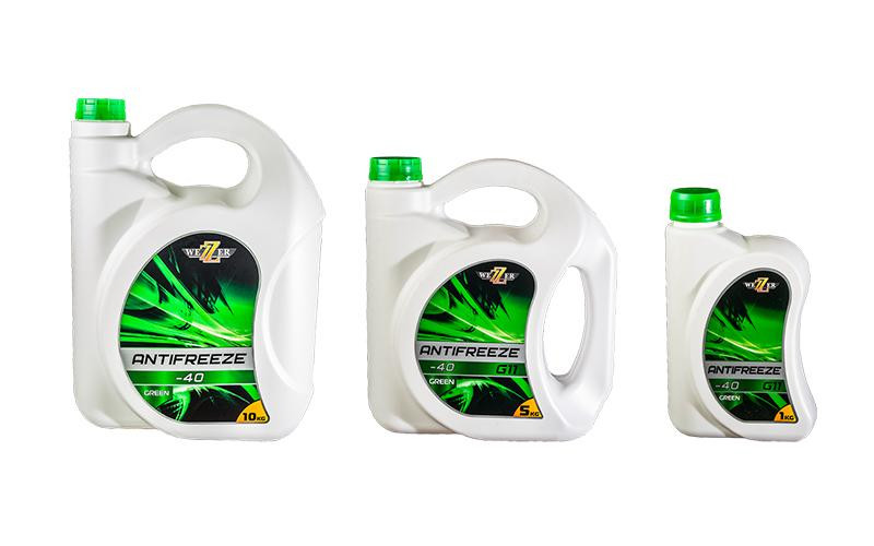 Антифриз WEZZER G11 зеленый (20кг) 4604495
