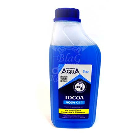 Тосол AQUA G11 (синий) 1 кг