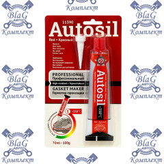 Герметик прокладка "АВТОСИЛ" (красный) 100гр