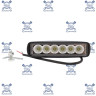 Фара светодиодная 10-30В. 18Вт. 155х40х70мм. 6 изл. / AE18RT-6LED-DRL-PC АвтоЭлектрика