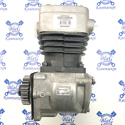 Компрессор 1- цил. КАМАЗ (416 л./м.) 53205-3509015-12 (Айк-Мото) AM.3509015-12 LК8906 (Knorr-Bremse)