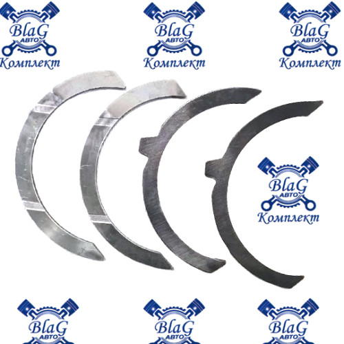 Полукольца упорные коленвала MAN D2866/2066/2676/2876 ДВС STD (к-т 4 шт.) 79261600